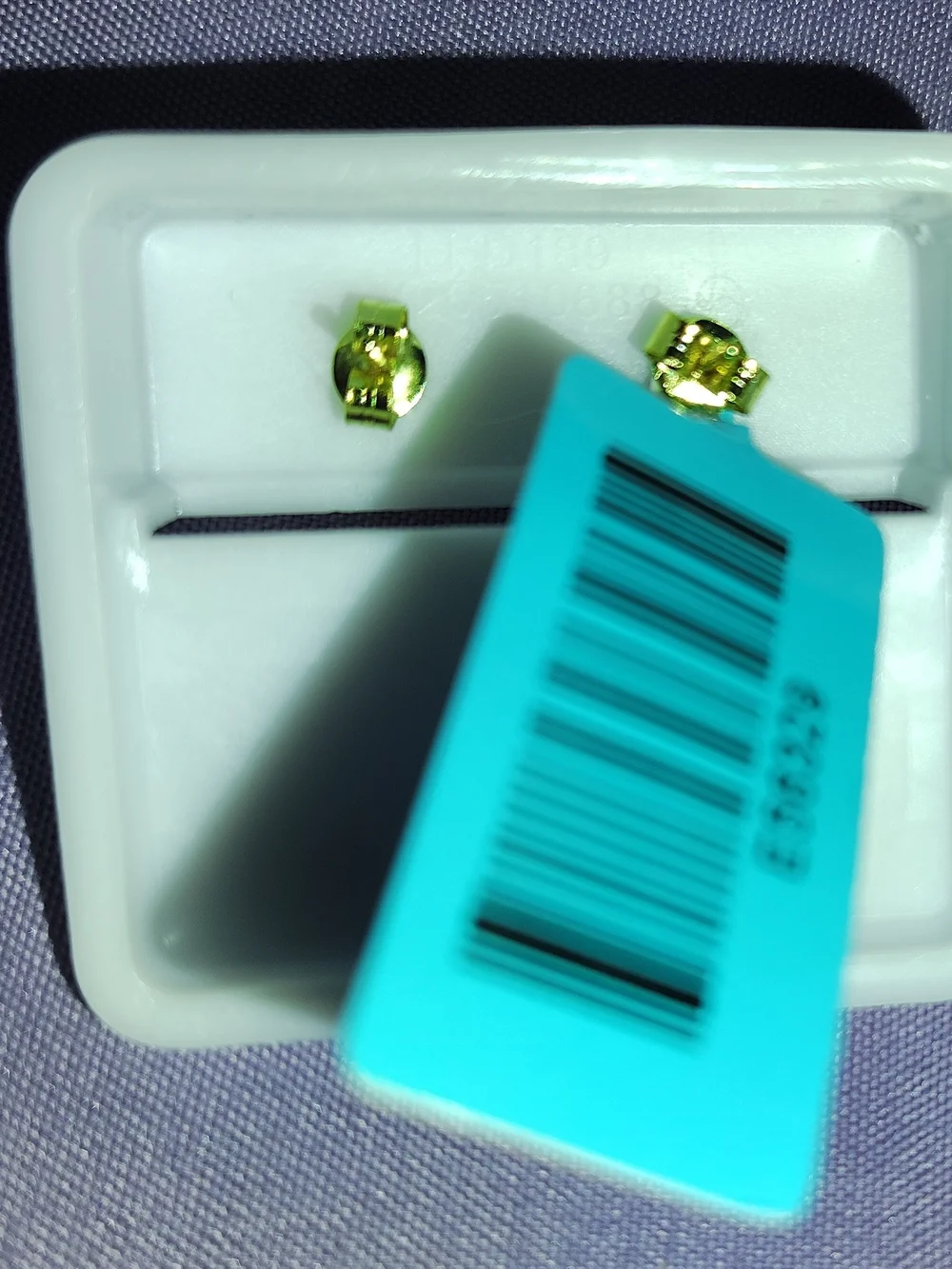Sterling Silver Moissanite 4.00 CTW Stud Earrings.